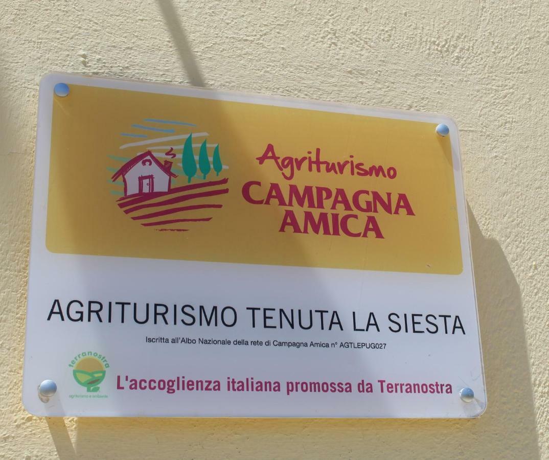 Agriturismo Tenuta La Siesta Gallipoli Buitenkant foto